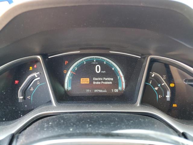 2HGFC1F74HH636800 - 2017 HONDA CIVIC EXL ლურჯი ფოტო 9