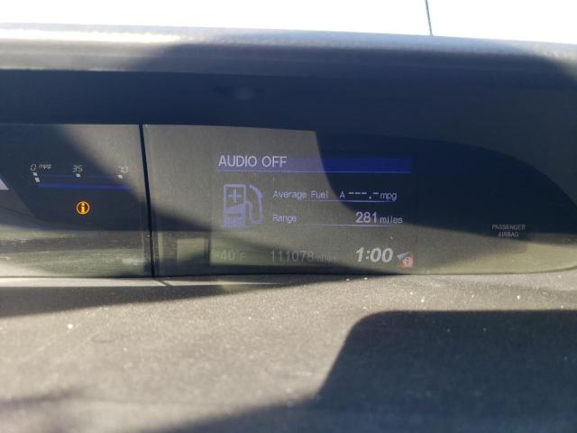 2HGFB2F91DH567388 - 2013 HONDA CIVIC EXL ნაცრისფერი ფოტო 9