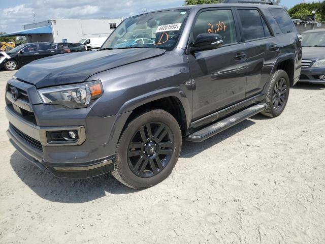 JTEJU5JR0M5962225 - 2021 TOYOTA 4RUNNER NIGHT SHADE GRAY photo 1