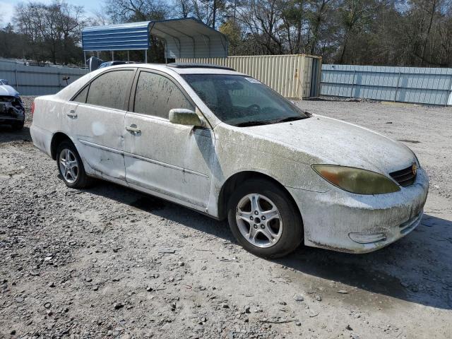 4T1BE32K82U117407 - 2002 TOYOTA CAMRY LE WHITE photo 4