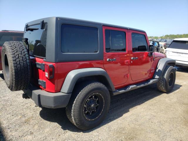 1C4BJWDG8CL222546 - 2012 JEEP WRANGLER U RED photo 3