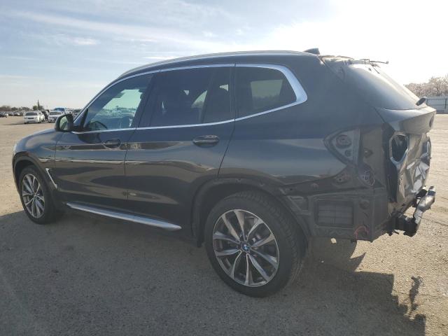 5UXTR7C50KLA48619 - 2019 BMW X3 SDRIVE30I CHARCOAL photo 2