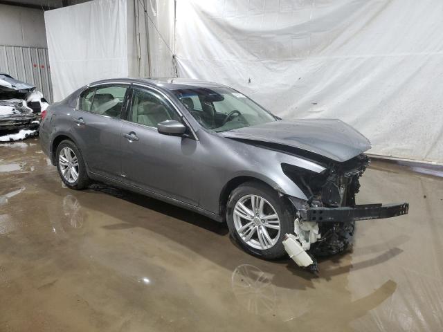 JN1CV6AR7BM404524 - 2011 INFINITI G37 GRAY photo 4