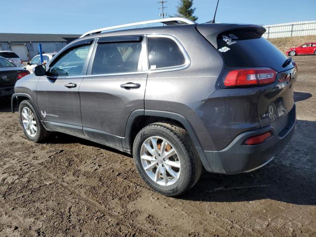 1C4PJMDS7HW501832 - 2017 JEEP CHEROKEE LIMITED GRAY photo 2