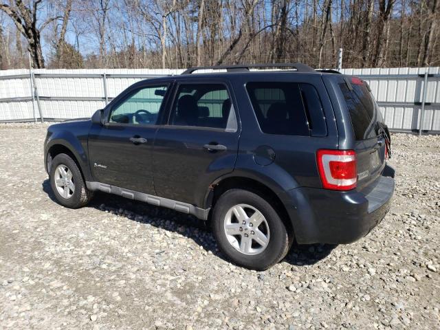 1FMCU59329KA71046 - 2009 FORD ESCAPE HYBRID GRAY photo 2