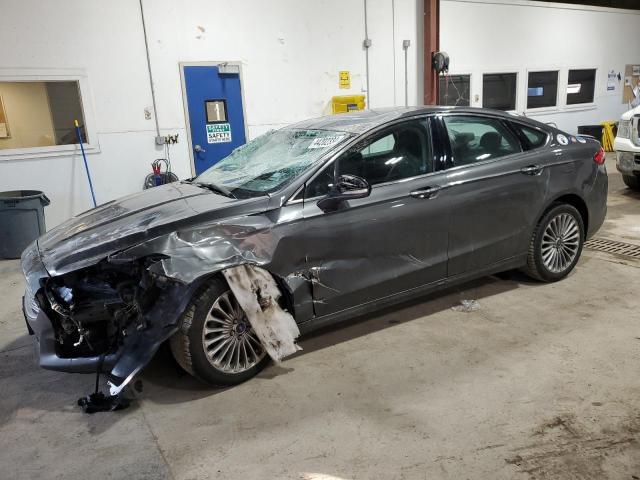 3FA6P0D93GR181450 - 2016 FORD FUSION TITANIUM GRAY photo 1