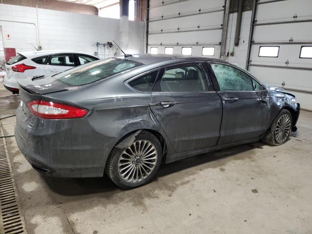 3FA6P0D93GR181450 - 2016 FORD FUSION TITANIUM GRAY photo 3