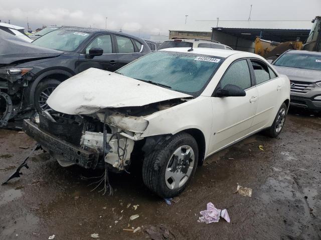 1G2ZF57B984125453 - 2008 PONTIAC G6 VALUE LEADER WHITE photo 1