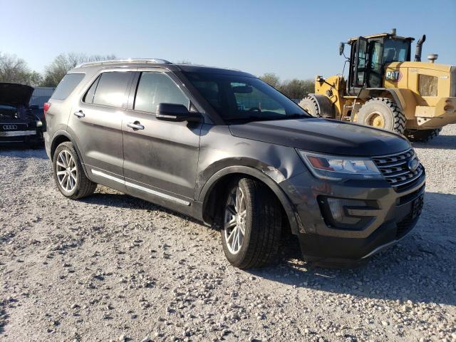 1FM5K7F83GGA99030 - 2016 FORD EXPLORER LIMITED CHARCOAL photo 4