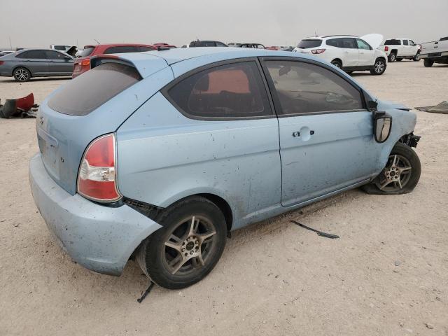 KMHCM36C78U079669 - 2008 HYUNDAI ACCENT GS 蓝色 照片 3