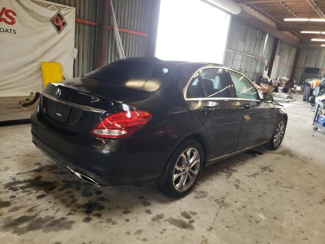 55SWF4JB6GU129564 - 2016 MERCEDES-BENZ C 300 BLACK photo 3