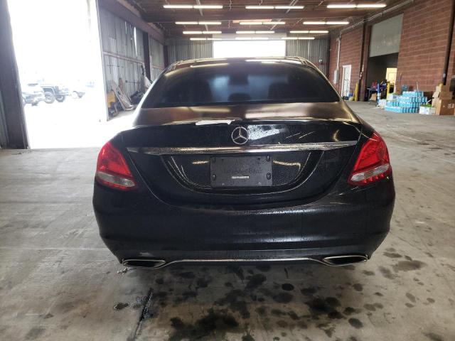 55SWF4JB6GU129564 - 2016 MERCEDES-BENZ C 300 BLACK photo 6