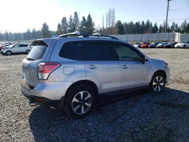 JF2SJAEC9JH568492 - 2018 SUBARU FORESTER 2.5I PREMIUM SILVER photo 3