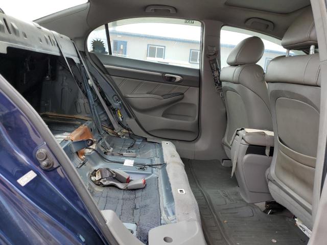 1HGFA15928L046395 - 2008 HONDA CIVIC EXL ლურჯი ფოტო 10