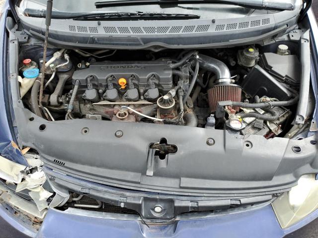 1HGFA15928L046395 - 2008 HONDA CIVIC EXL ლურჯი ფოტო 11
