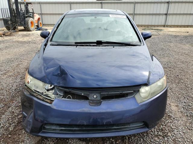 1HGFA15928L046395 - 2008 HONDA CIVIC EXL ლურჯი ფოტო 5