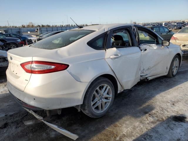 3FA6P0H77DR109378 - 2013 FORD FUSION SE WHITE photo 3