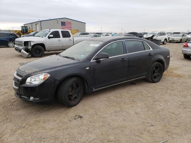 1G1ZH57B88F290283 - 2008 CHEVROLET MALIBU 1LT შავი ფოტო 1