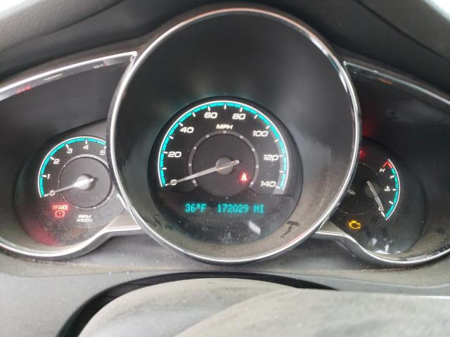 1G1ZH57B88F290283 - 2008 CHEVROLET MALIBU 1LT შავი ფოტო 9