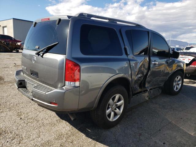 5N1AA0ND1FN609487 - 2015 NISSAN ARMADA SV GRAY photo 3