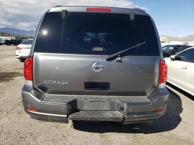 5N1AA0ND1FN609487 - 2015 NISSAN ARMADA SV GRAY photo 6