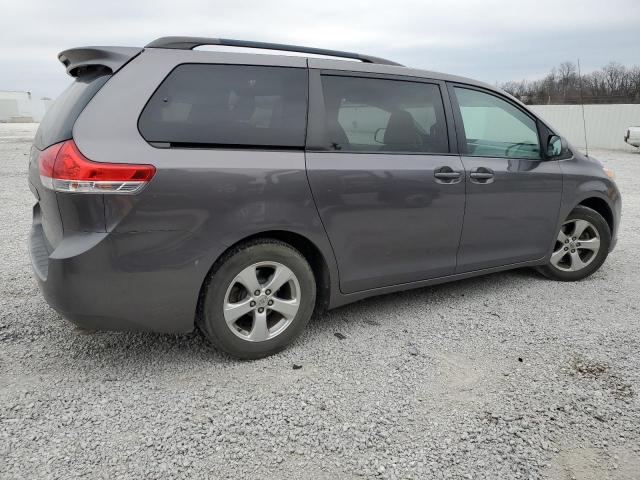 5TDKK3DC9ES485476 - 2014 TOYOTA SIENNA LE GRAY photo 3