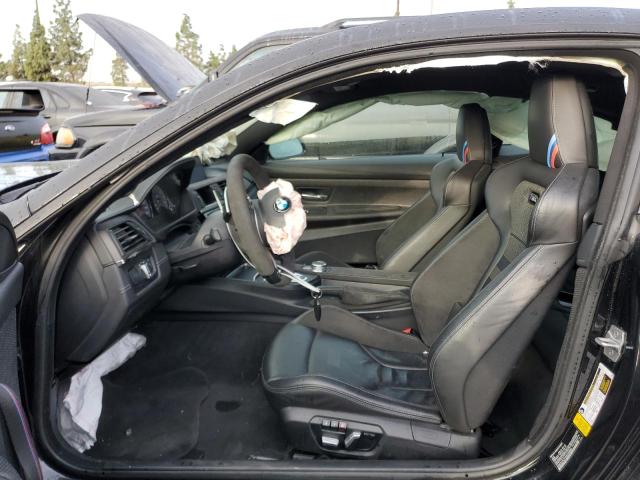 WBS3S7C51KAC09666 - 2019 BMW M4 CS أسود صورة 7