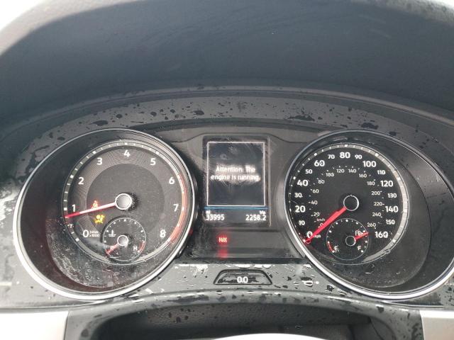 1V2JE2CA2MC241535 - 2021 VOLKSWAGEN ATLAS CROS SE BLUE photo 9