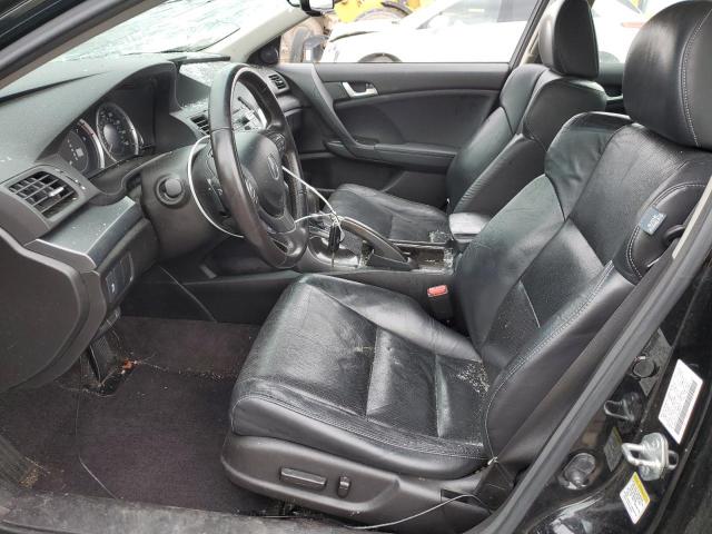 JH4CU2F65BC000035 - 2011 ACURA TSX BLACK photo 7