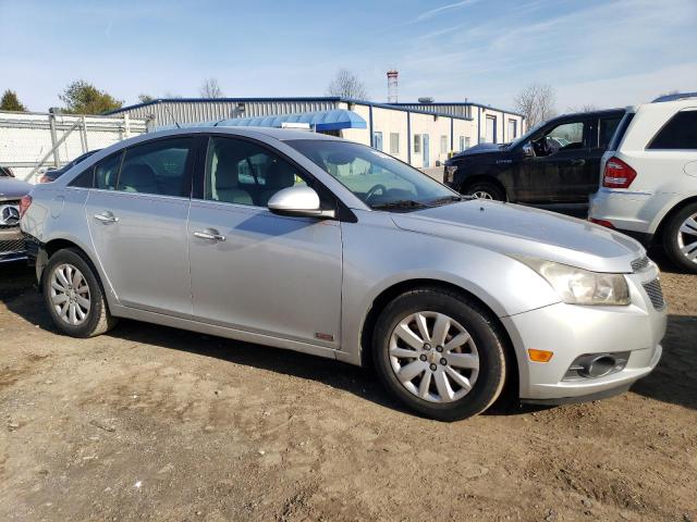 1G1PF5S96B7135833 - 2011 CHEVROLET CRUZE LT SILVER photo 4