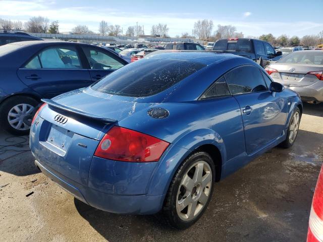 TRUWX28N211039109 - 2001 AUDI TT QUATTRO BLUE photo 3