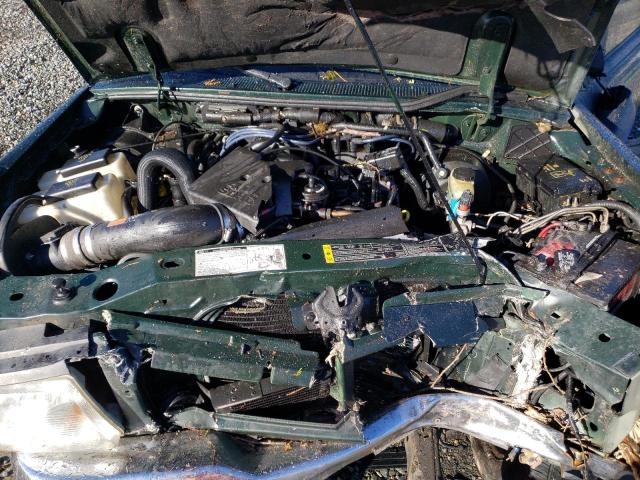 1FTYR44E12PA01481 - 2002 FORD RANGER SUPER CAB GREEN photo 11