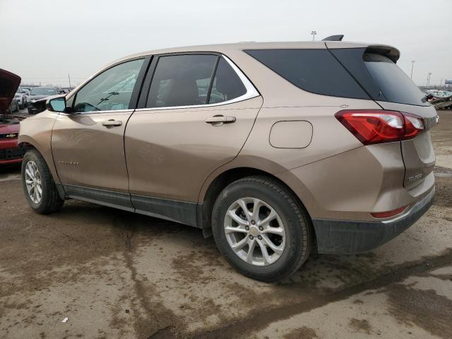 2GNAXKEV2K6206566 - 2019 CHEVROLET EQUINOX LT GOLD photo 2