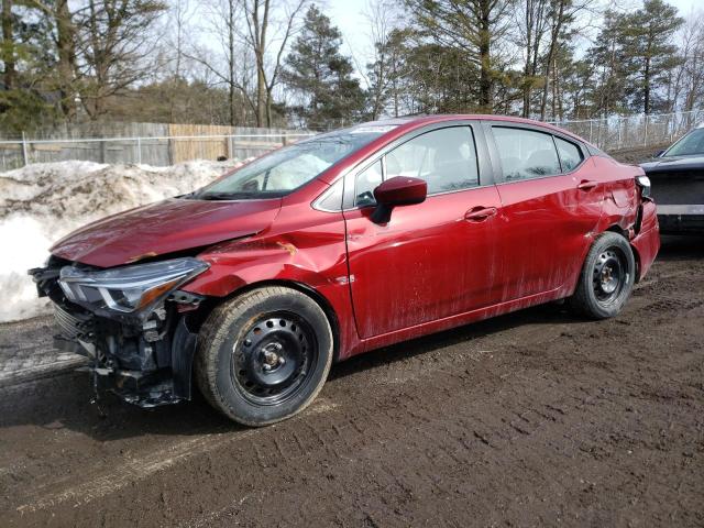 3N1CN8EV9NL830295 - 2022 NISSAN VERSA SV RED photo 1