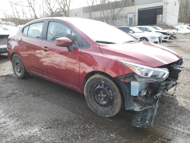 3N1CN8EV9NL830295 - 2022 NISSAN VERSA SV RED photo 4