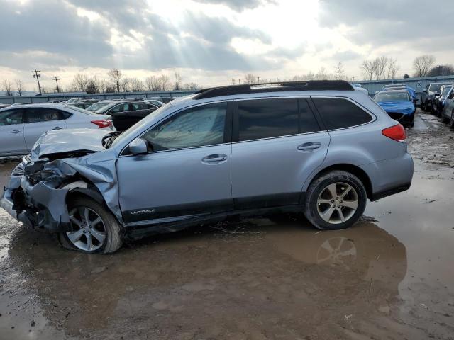 4S4BRBLCXE3326826 - 2014 SUBARU OUTBACK 2.5I LIMITED BLUE photo 1