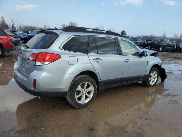 4S4BRBLCXE3326826 - 2014 SUBARU OUTBACK 2.5I LIMITED BLUE photo 3