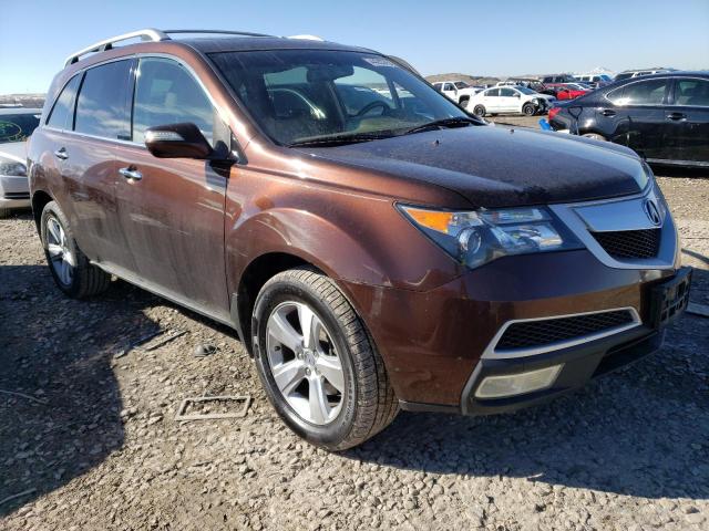 2HNYD2H48AH529231 - 2010 ACURA MDX TECHNOLOGY BROWN photo 4