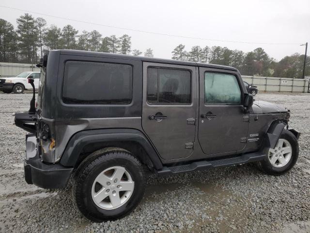 1C4BJWDG1HL562399 - 2017 JEEP WRANGLER U SPORT GRAY photo 3