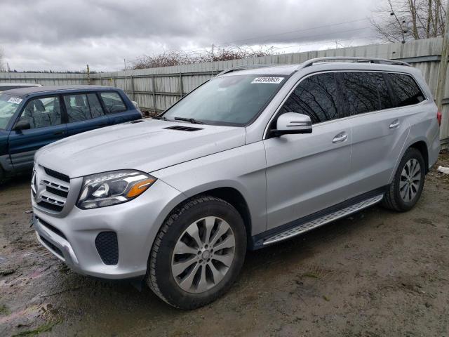 4JGDF6EE1HA810956 - 2017 MERCEDES-BENZ GLS 450 4MATIC SILVER photo 1