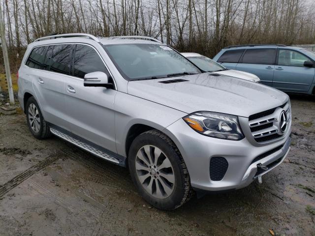 4JGDF6EE1HA810956 - 2017 MERCEDES-BENZ GLS 450 4MATIC SILVER photo 4