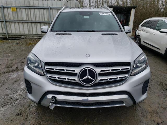 4JGDF6EE1HA810956 - 2017 MERCEDES-BENZ GLS 450 4MATIC SILVER photo 5