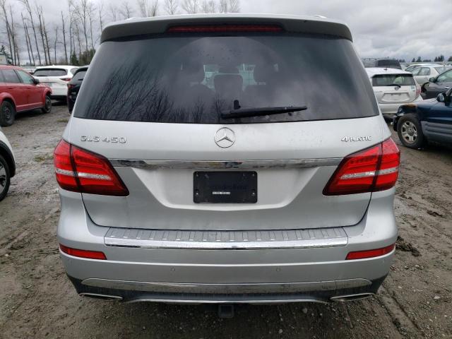 4JGDF6EE1HA810956 - 2017 MERCEDES-BENZ GLS 450 4MATIC SILVER photo 6