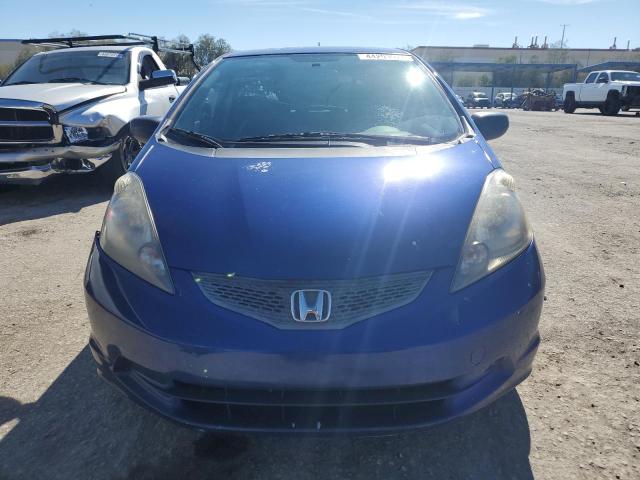 JHMGE8H21AC003024 - 2010 HONDA FIT BLUE photo 5