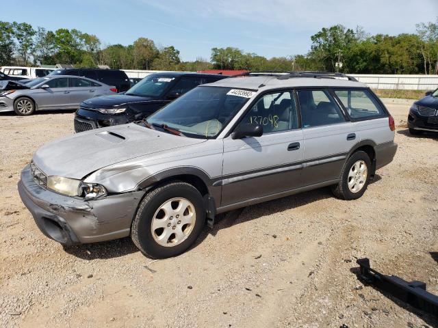 4S3BG6855X6654202 - 1999 SUBARU LEGACY OUTBACK SILVER photo 1