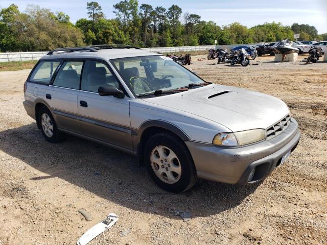 4S3BG6855X6654202 - 1999 SUBARU LEGACY OUTBACK SILVER photo 4