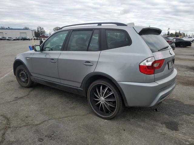 WBXPA93416WG75334 - 2006 BMW X3 3.0I SILVER photo 2