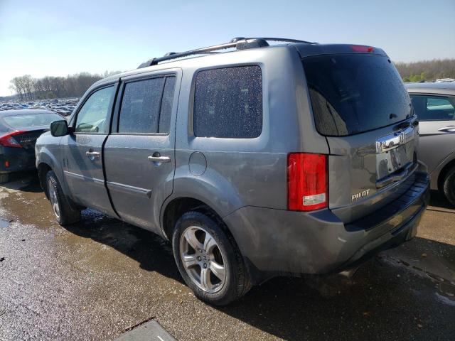 5FNYF3H46DB020982 - 2013 HONDA PILOT EX GRAY photo 2