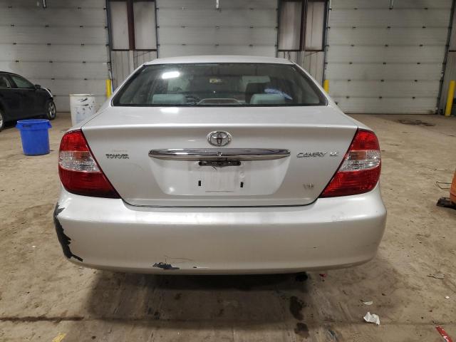 4T1BF32K64U588777 - 2004 TOYOTA CAMRY LE SILVER photo 6