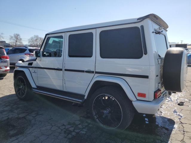 WDCYC7BF6BX189049 - 2011 MERCEDES-BENZ G 55 AMG WHITE photo 2